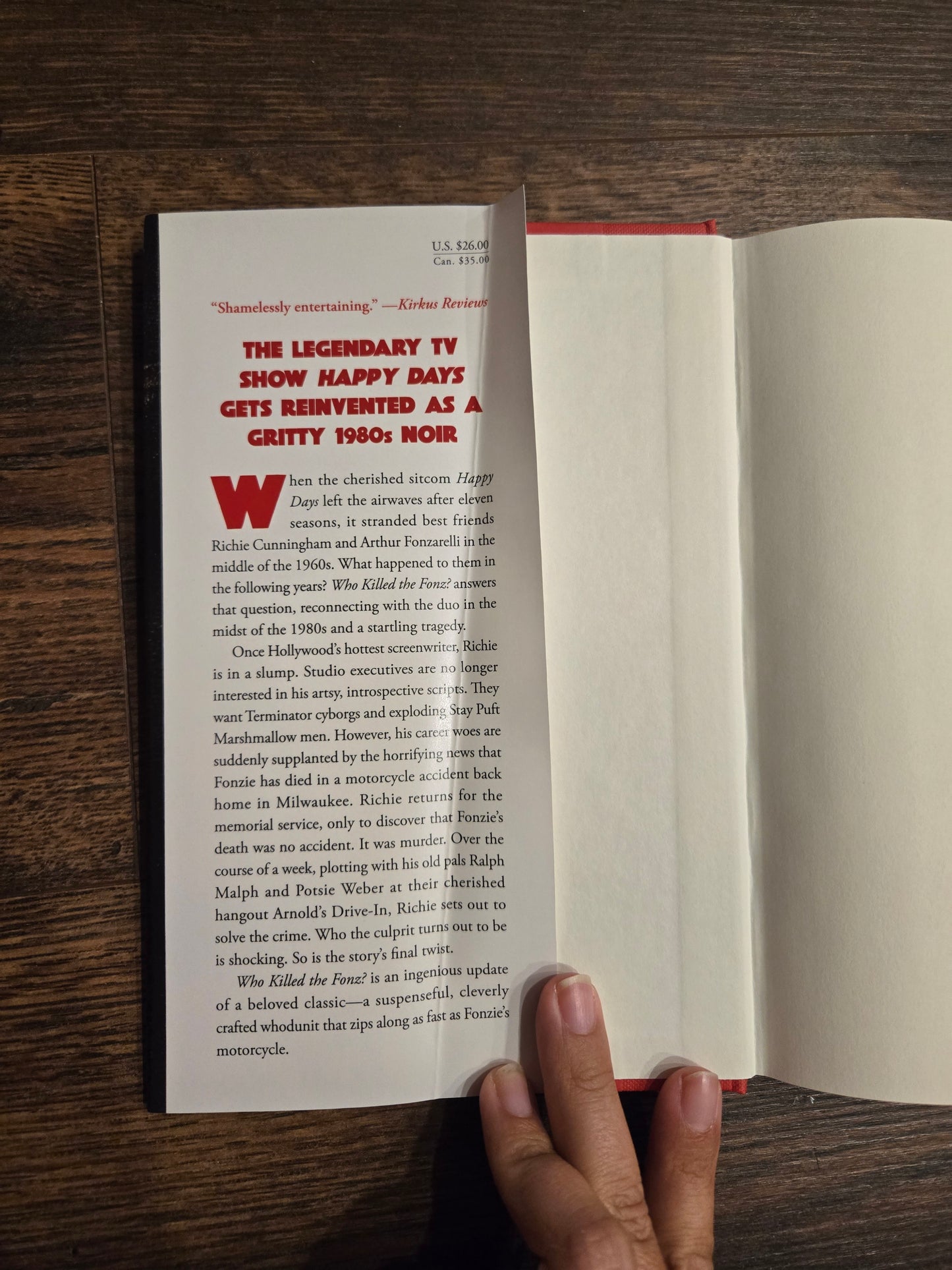 Who Killed The Fonz? By James Boice