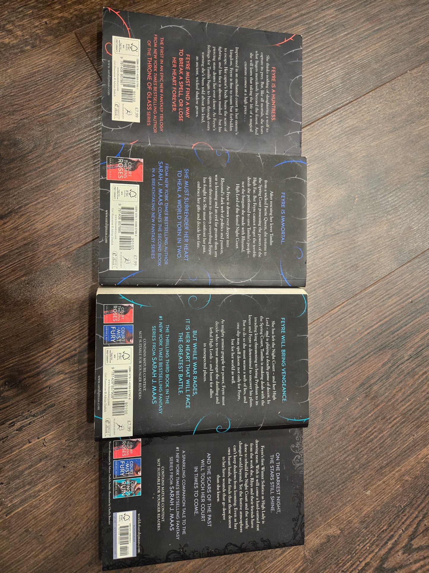 OOP UK A Court of Thornes and Roses Set