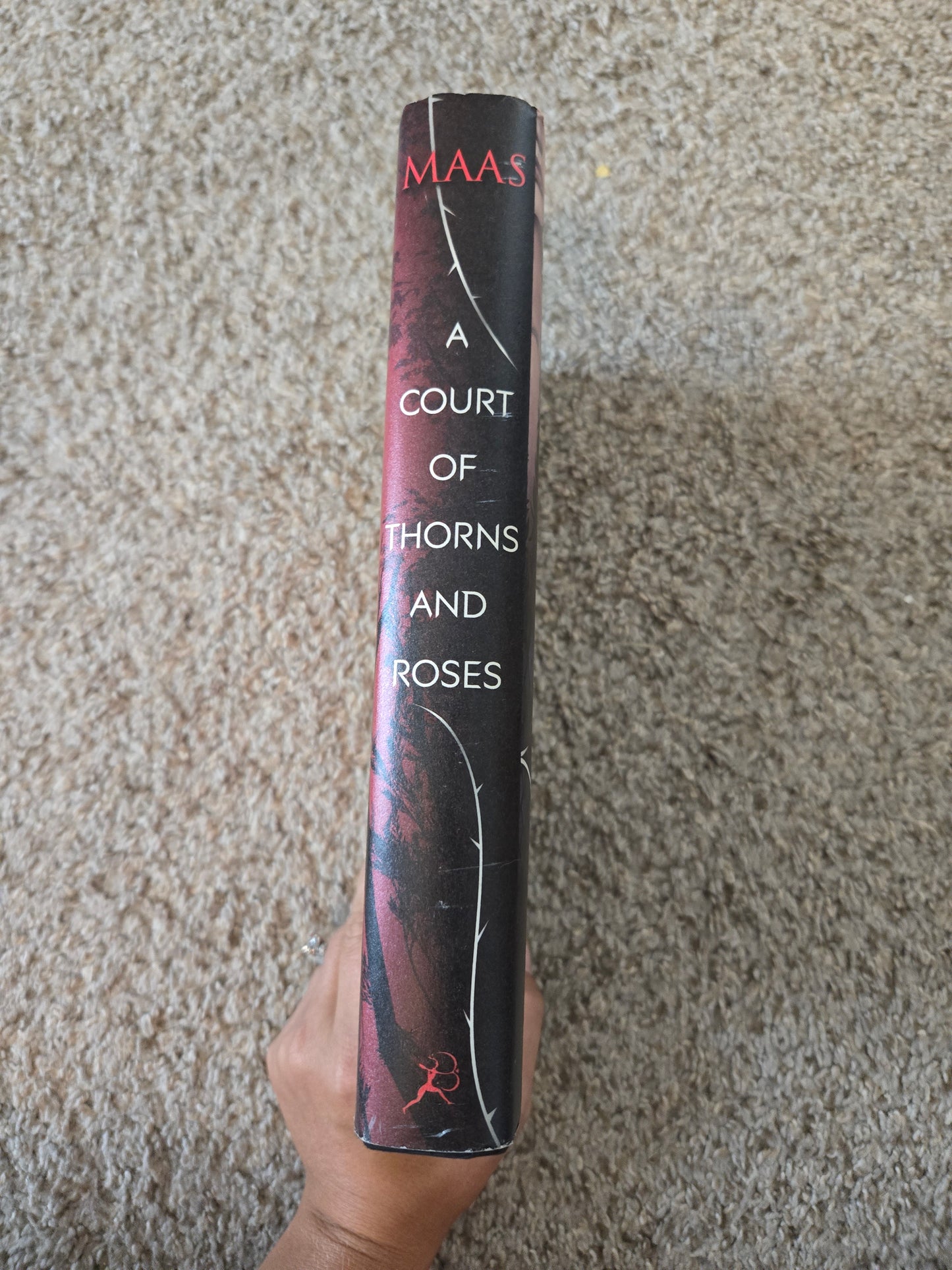 Hand Signed A Court of Thornes and Roses by Sarah J Maas