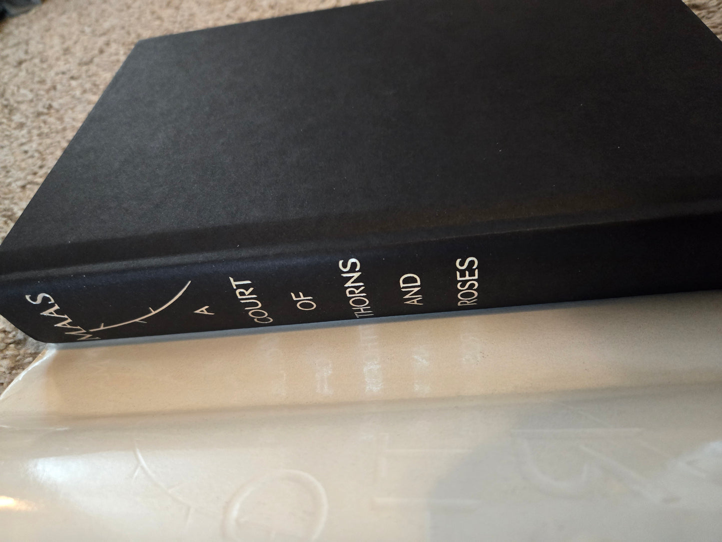 Hand Signed A Court of Thornes and Roses by Sarah J Maas