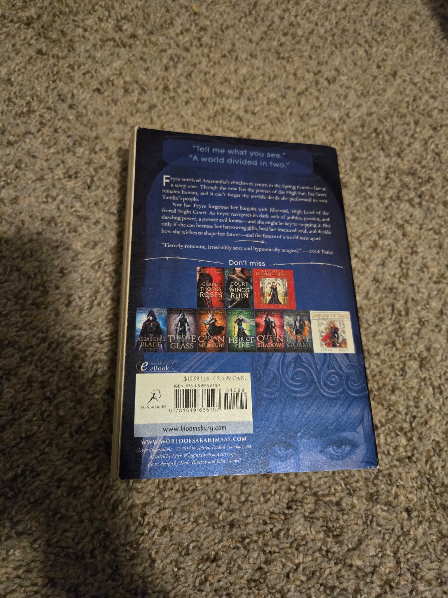 OOP A Court of Mist and Fury