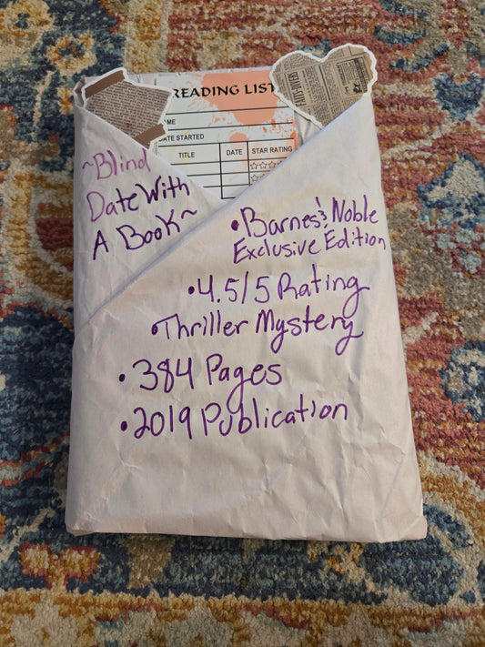 Blind Date With A Book- Thriller Bn&N Exclusive Edition