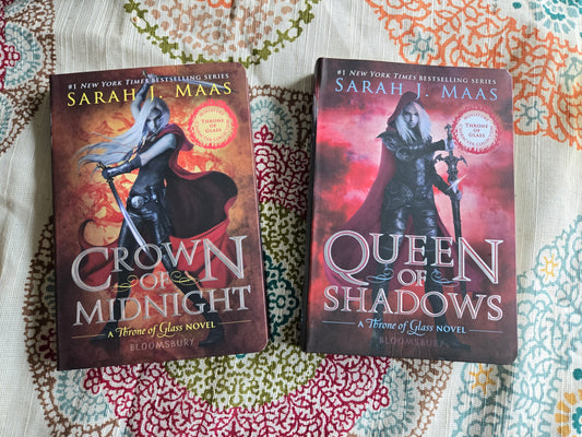 Crown of Midnight and Queen of Shadows Minis