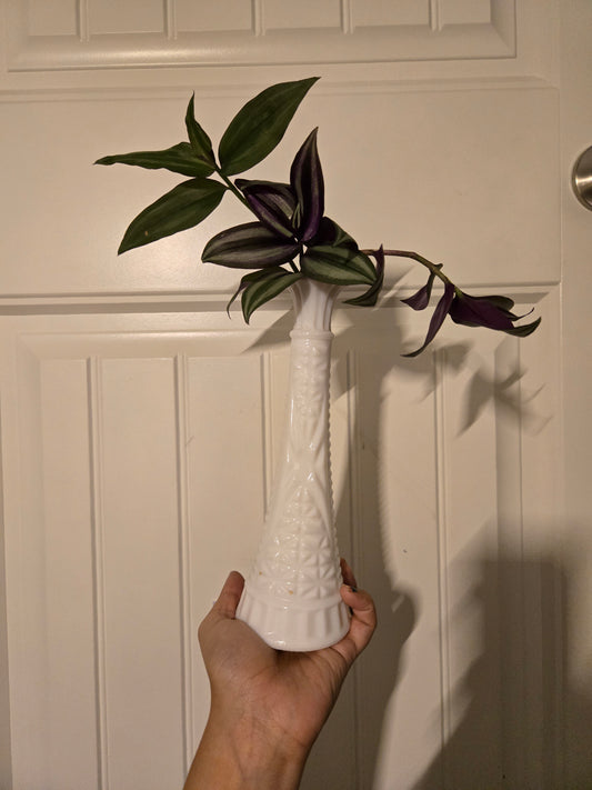 Milk Glass Arrangement