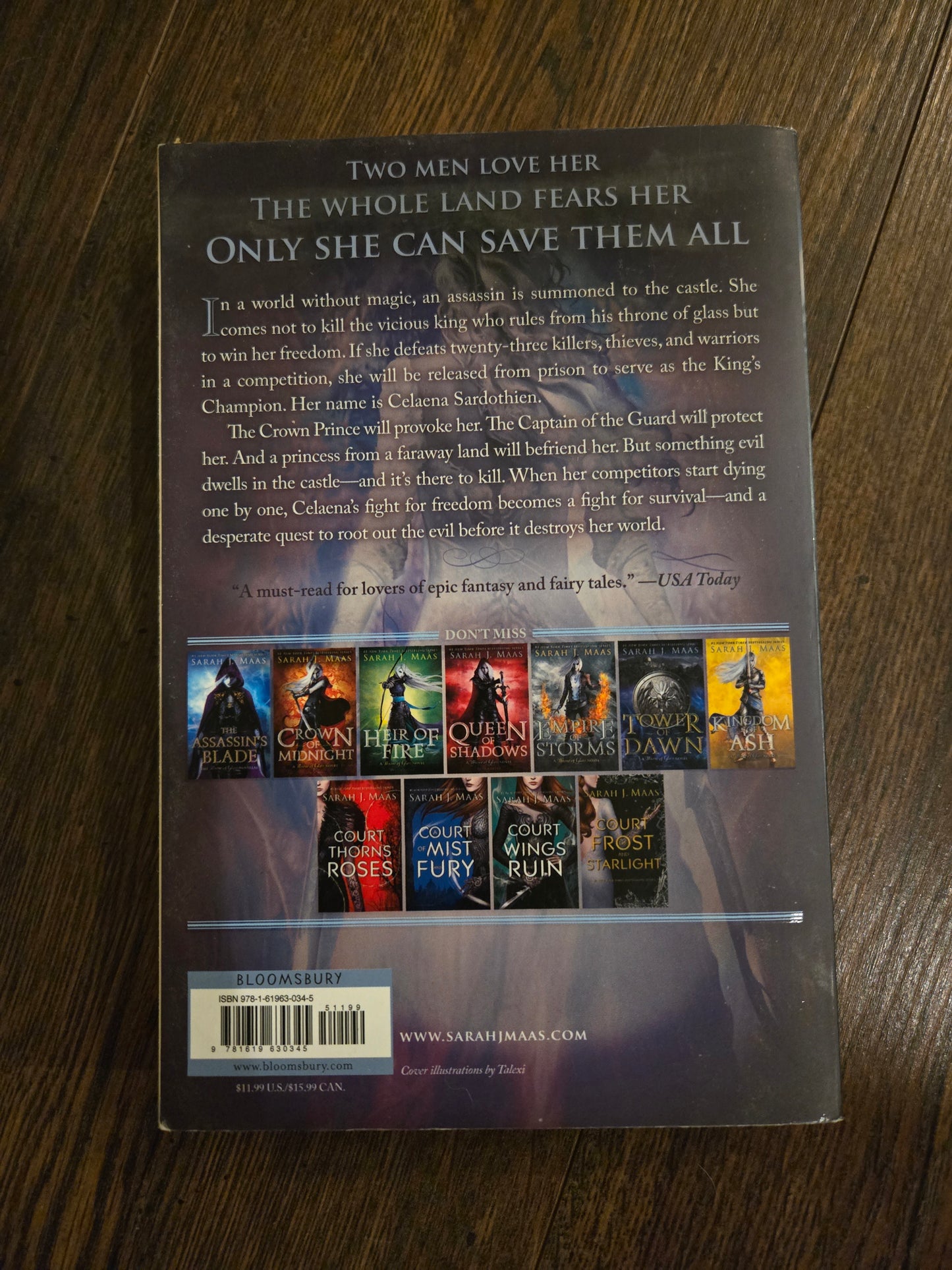 OOP Throne of Glass By Sarah J Maas