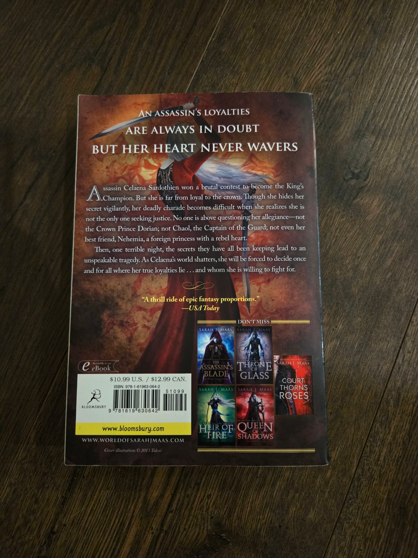 OOP Crown of Midnight by Sarah J Maas
