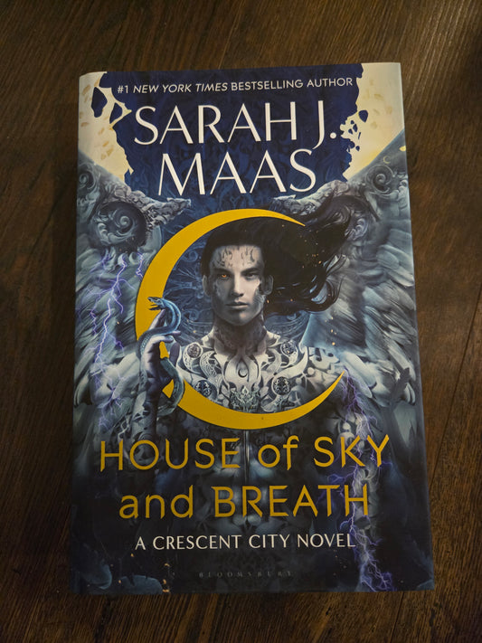 Signed 1st Edition House of Sky and Breath by Sarah J Maas