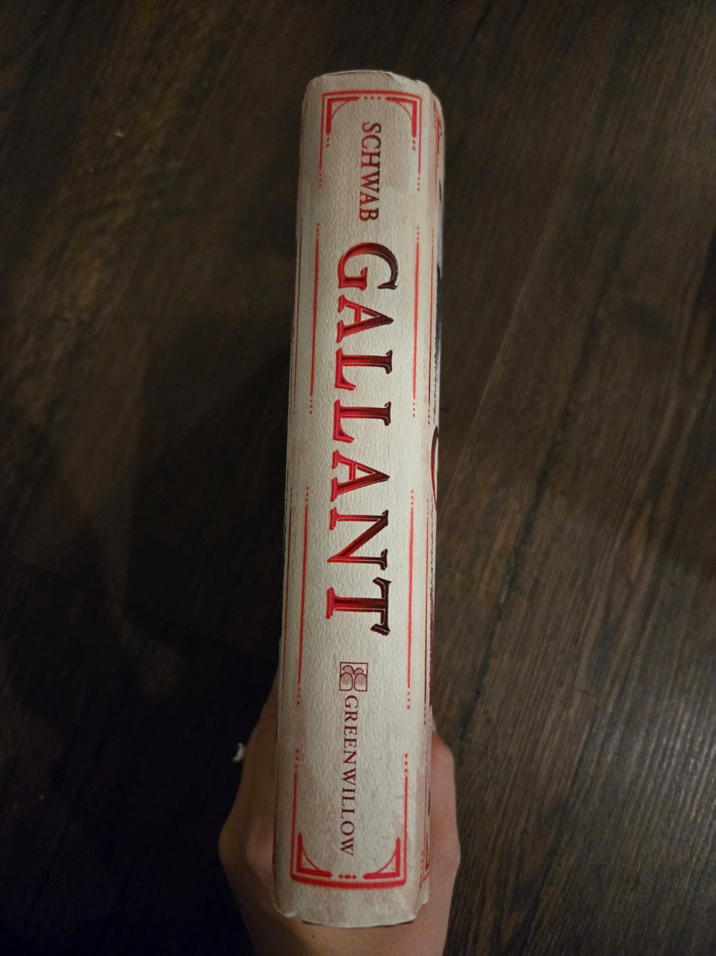 Signed Gallant by V.E. Schwab