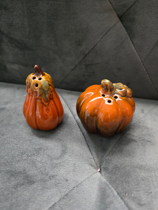 Pumpkin Salt and Pepper Shakers