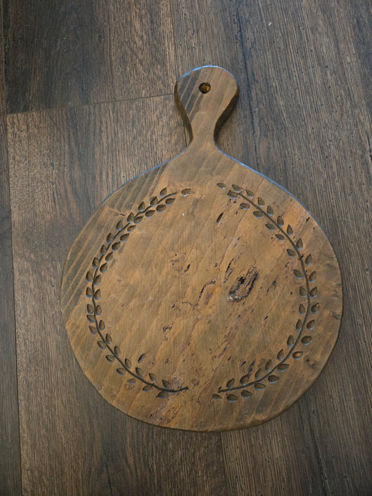 Hand Carved Wood Board