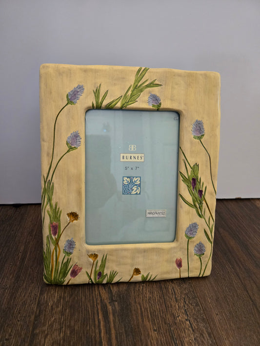 Burnes of Boston Cottage Core Hand Pained Frame 1997
