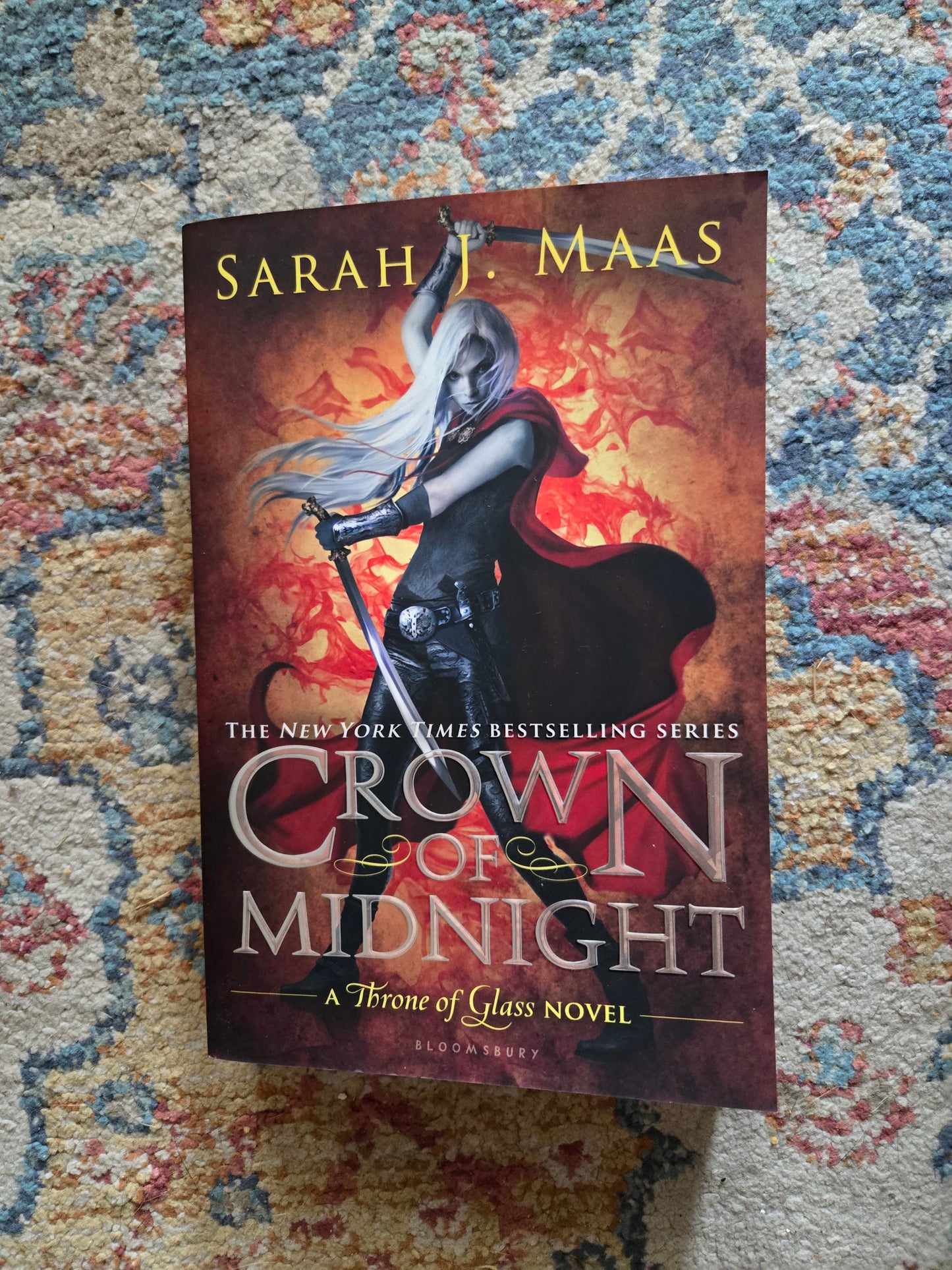 OOP Signed Crown of Midnight by Sarah J Maas