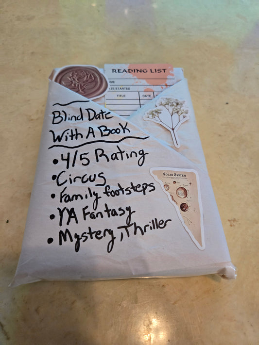 Blind Date With A Book YA Fantasy Thriller