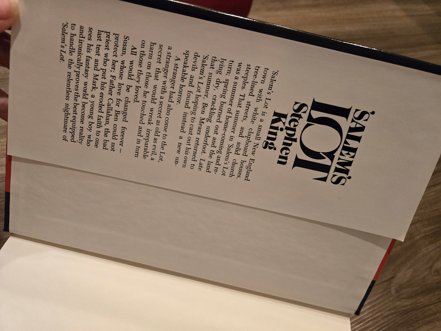 Salems Lot Double Play BCE 1st Edition by Stephen King