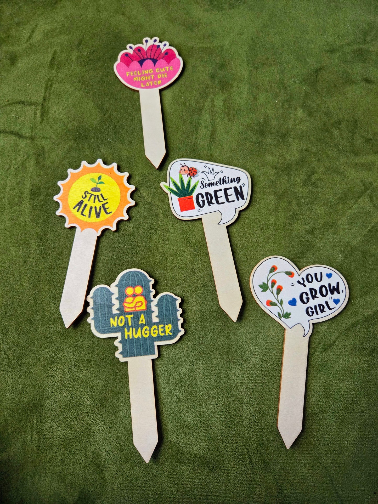 Mystery Planter Stake