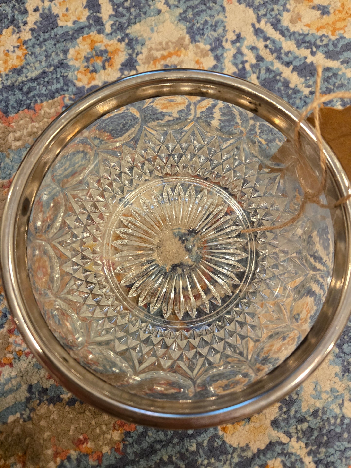 FB Roger's Crystal Glass Bowl