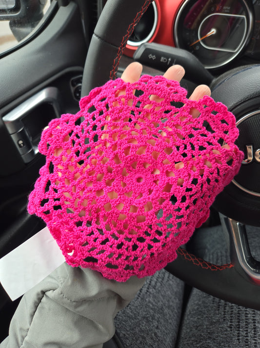 Pink Doily