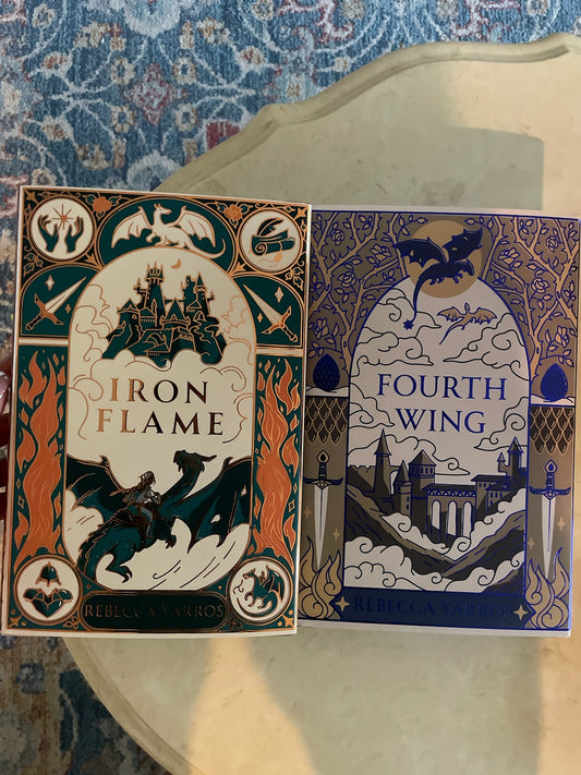 Big Book Box Fourth Wing and Iron Flame