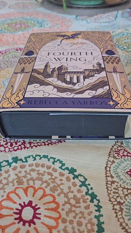 RARE India Special Edition Fourth Wing by Rebecca Yarros