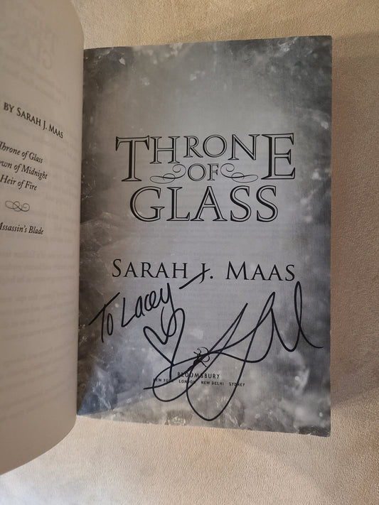 Signed Throne of Glass