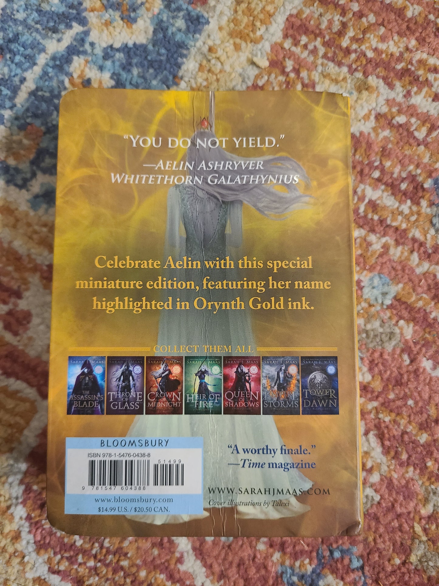 OOP Miniature (mini) Collection Kingdom of Ash by Sarah J Maas