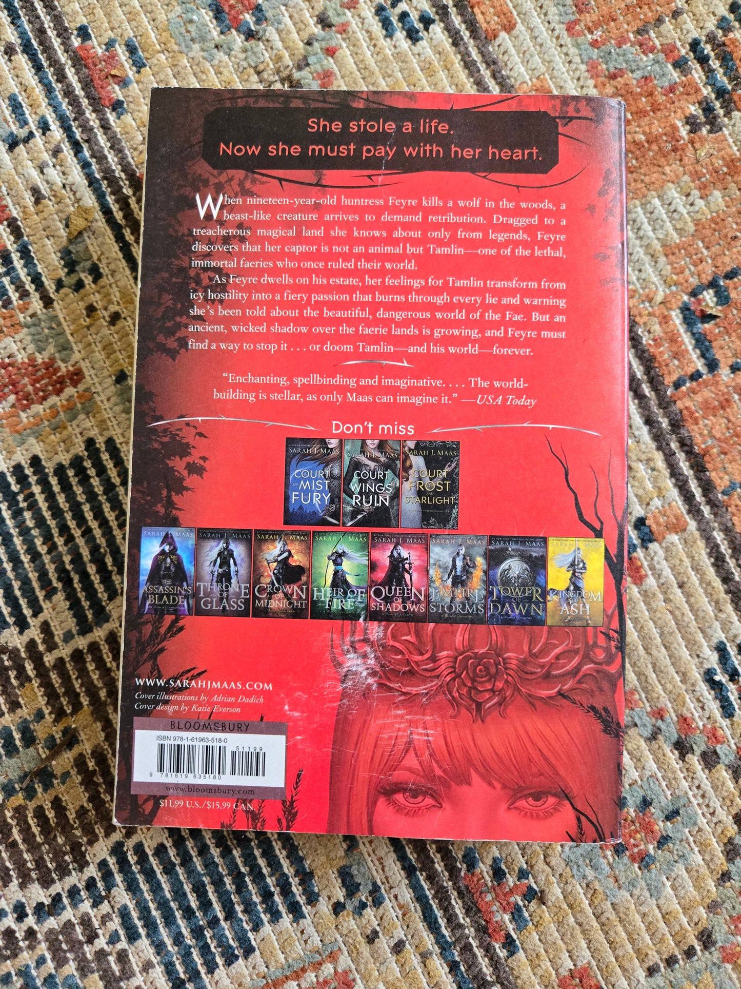 OOP A Court of Thornes and Roses by Sarah J Maas