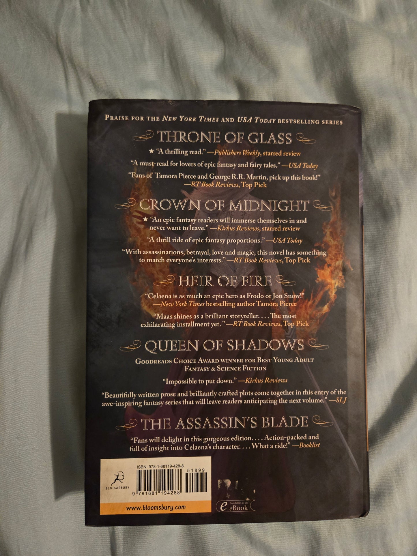 Signed Empire of Stormes by Sarah J Maas