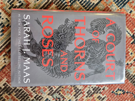 A Court of Thornes and Roses by Sarah J Maas exlibrary