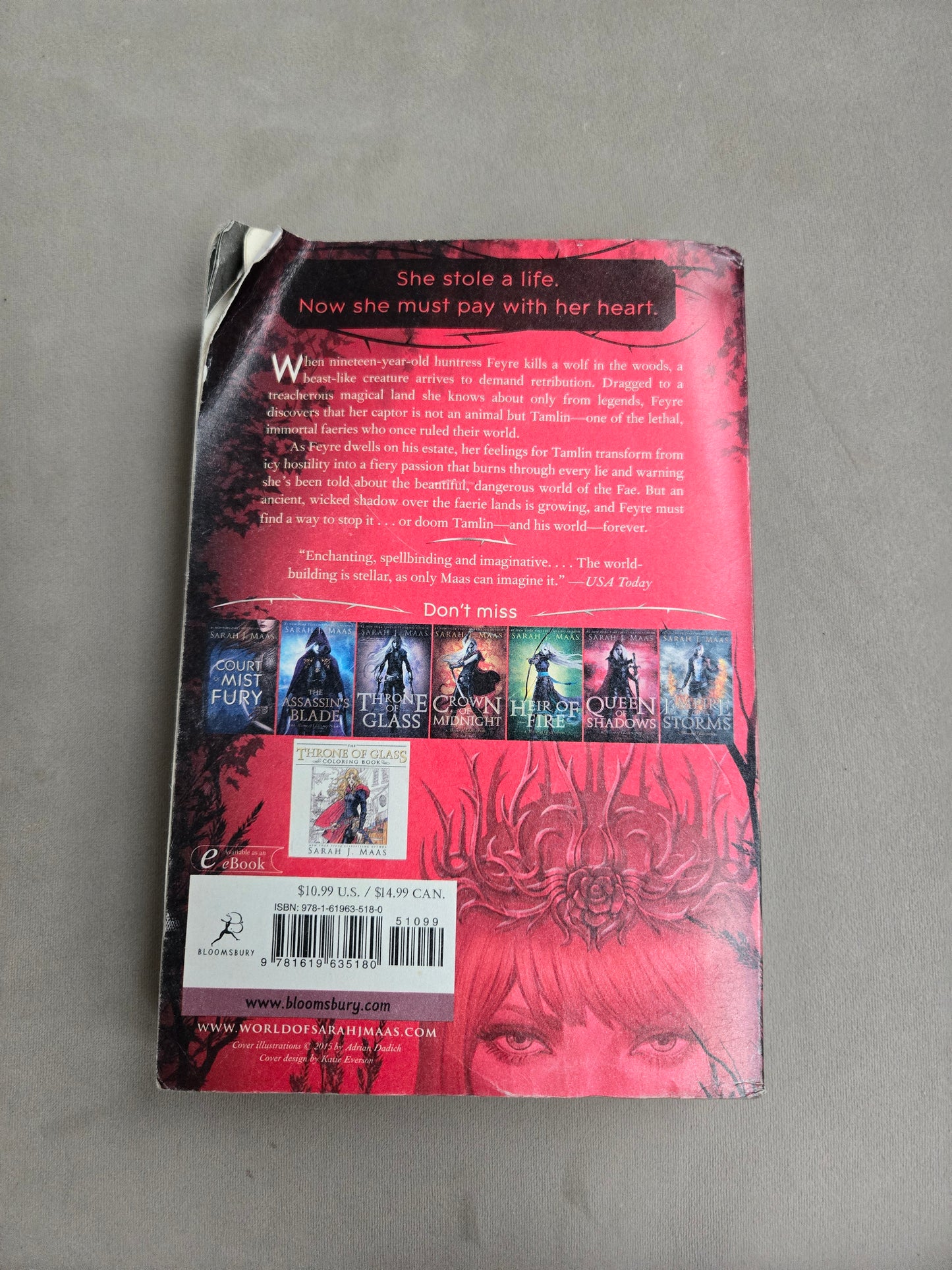 OOP A Court of Thornes and Roses by Sarah J Maas