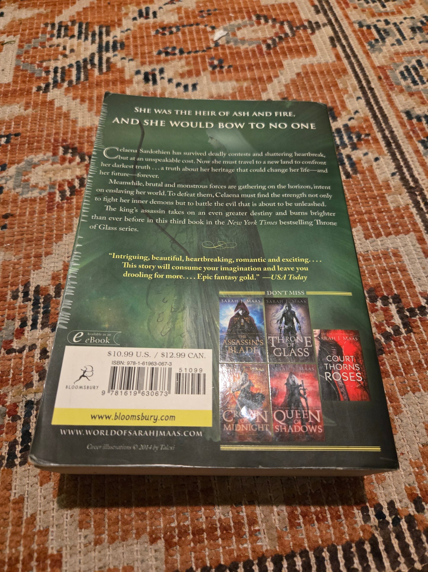 OOP Heir of Fire by Sarah J Maas