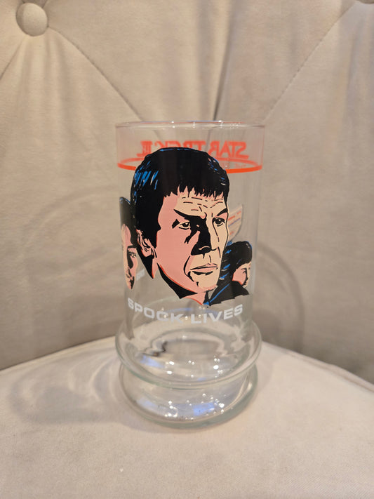 StarTrek Spock Glass Cup