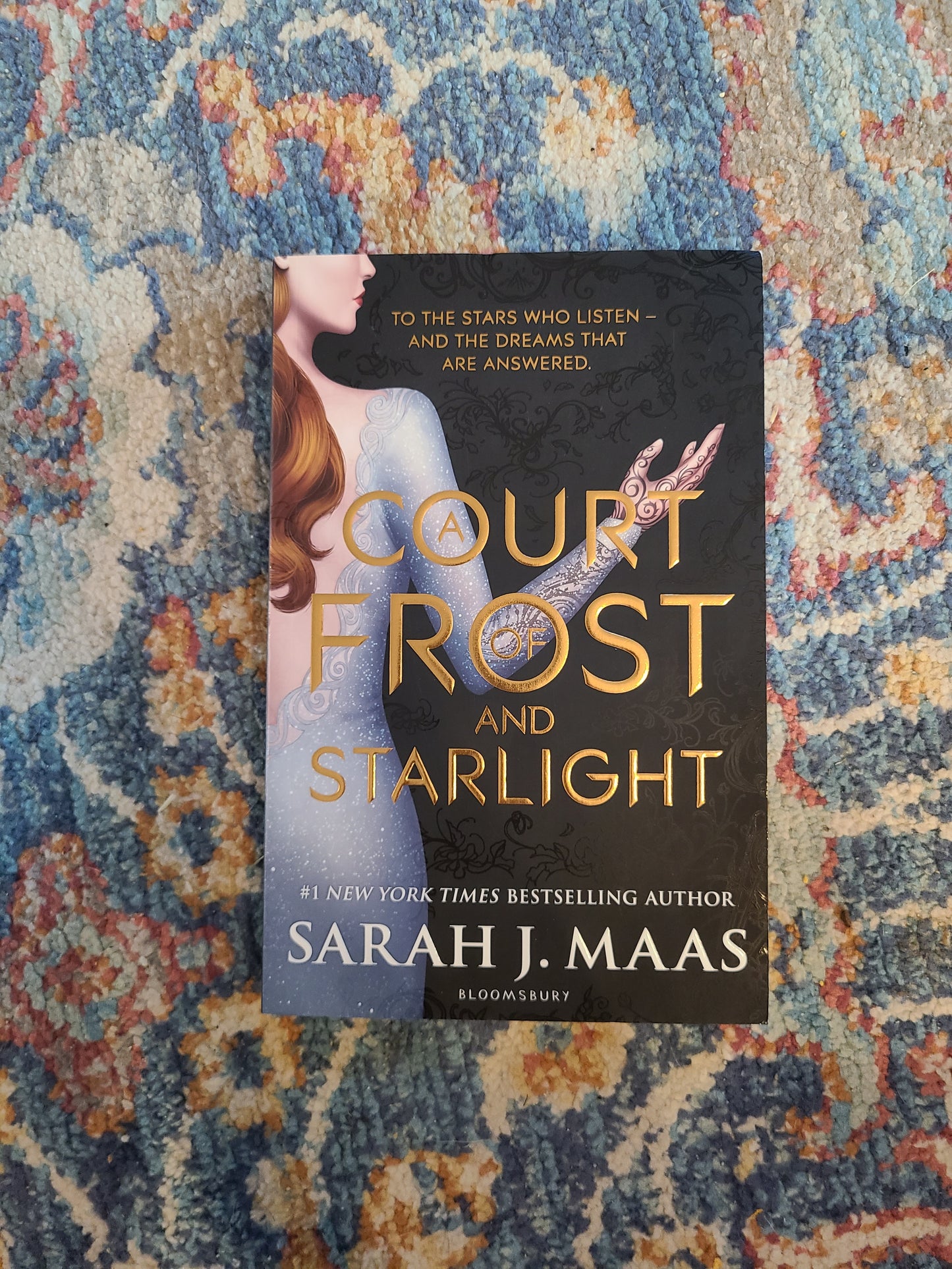 OOP Waterstones/Indigo A Court of Frost and Starlight by Sarah J Maas