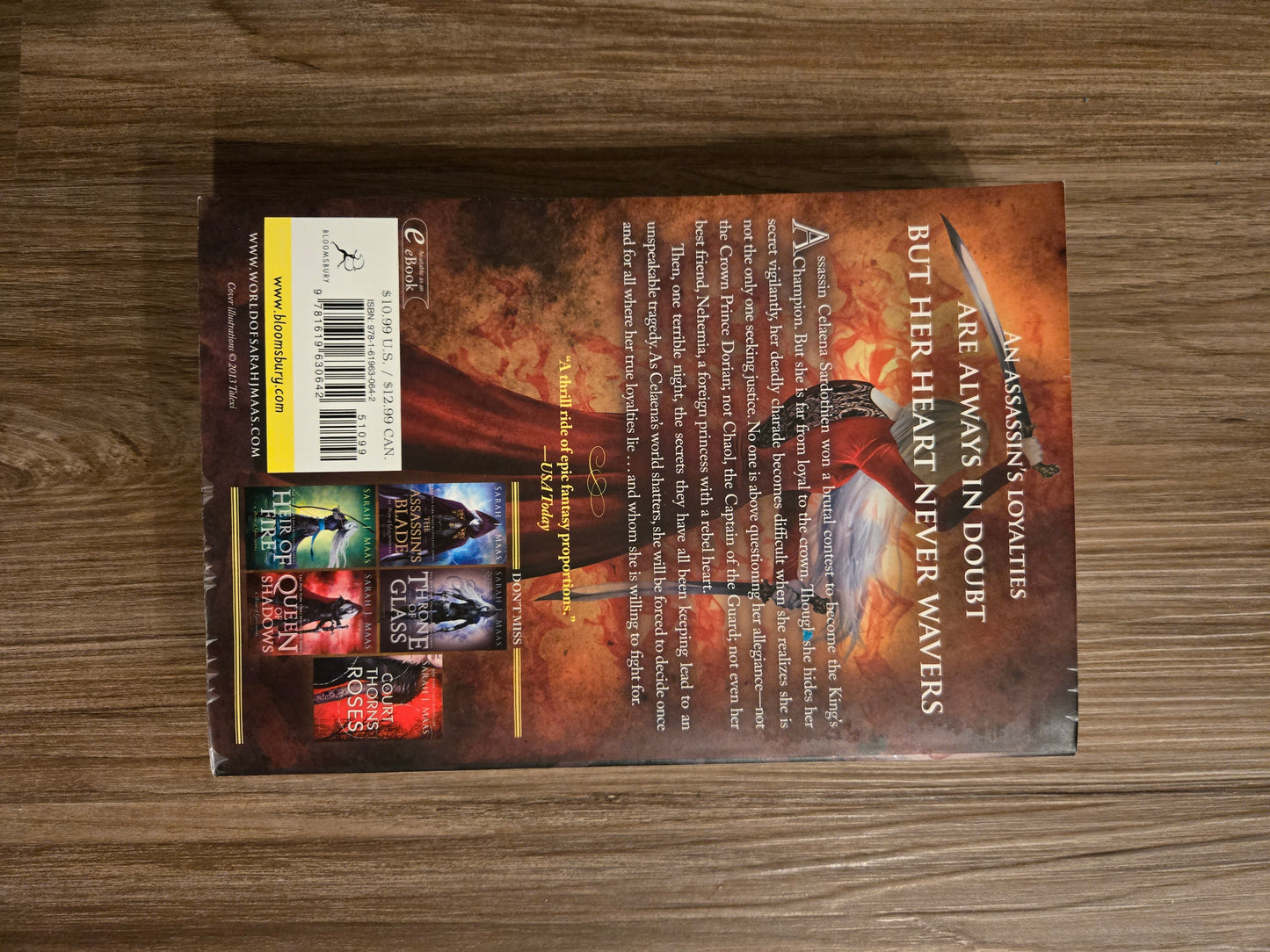 OOP Crown of Midnight by Sarah J Maas