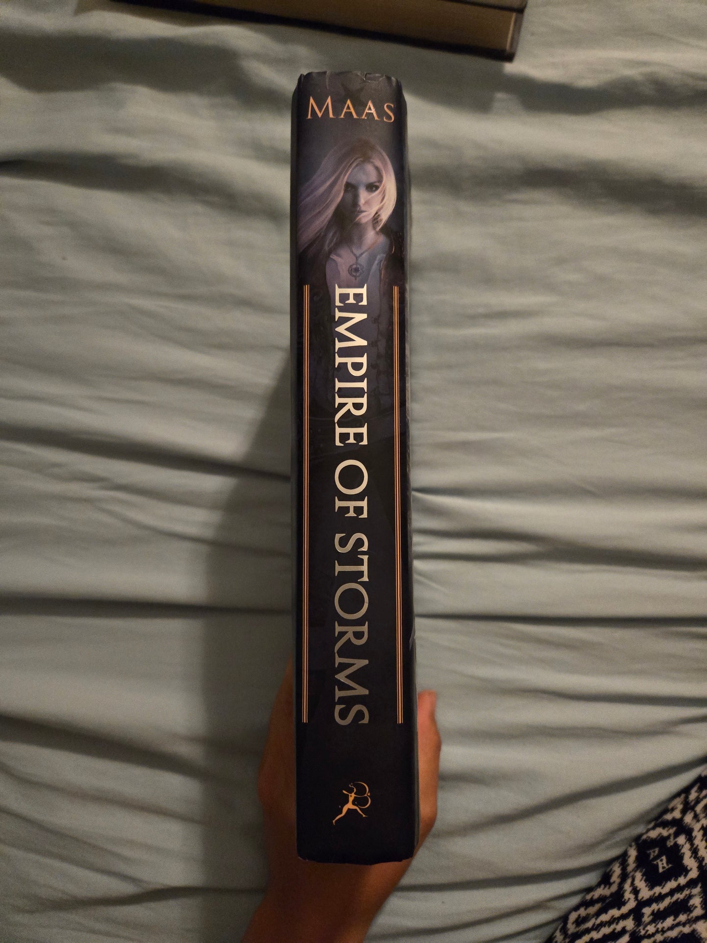 Exlibrary Empire of Storms by Sarah J Maas