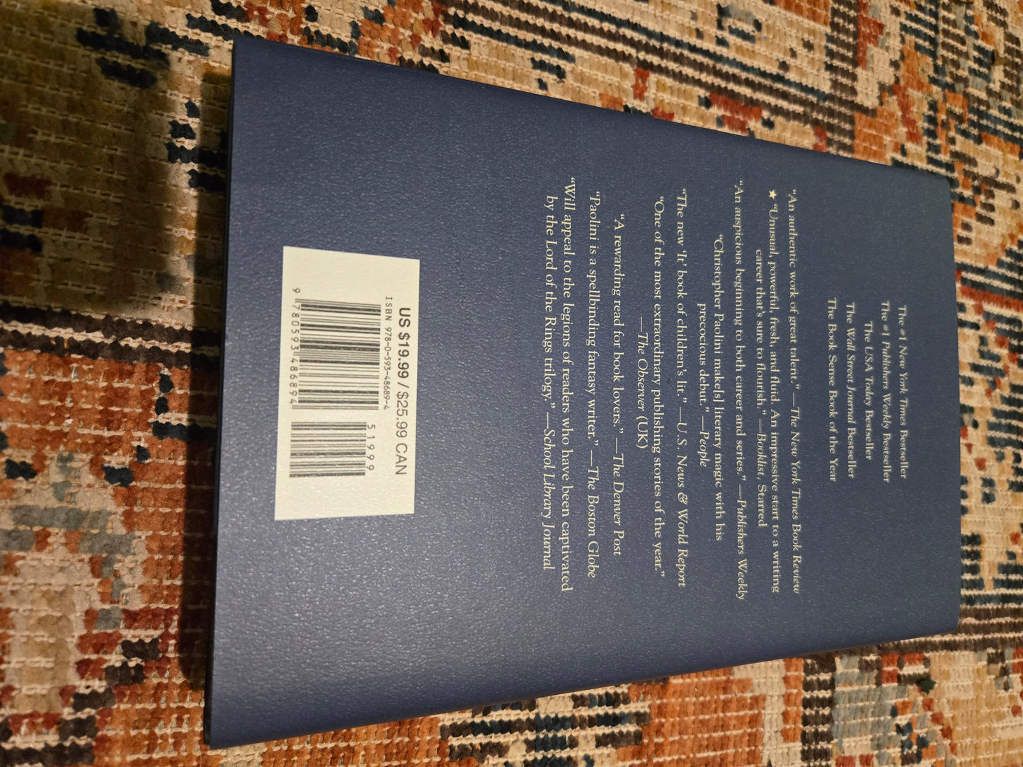 1st Edition Signed Eragon