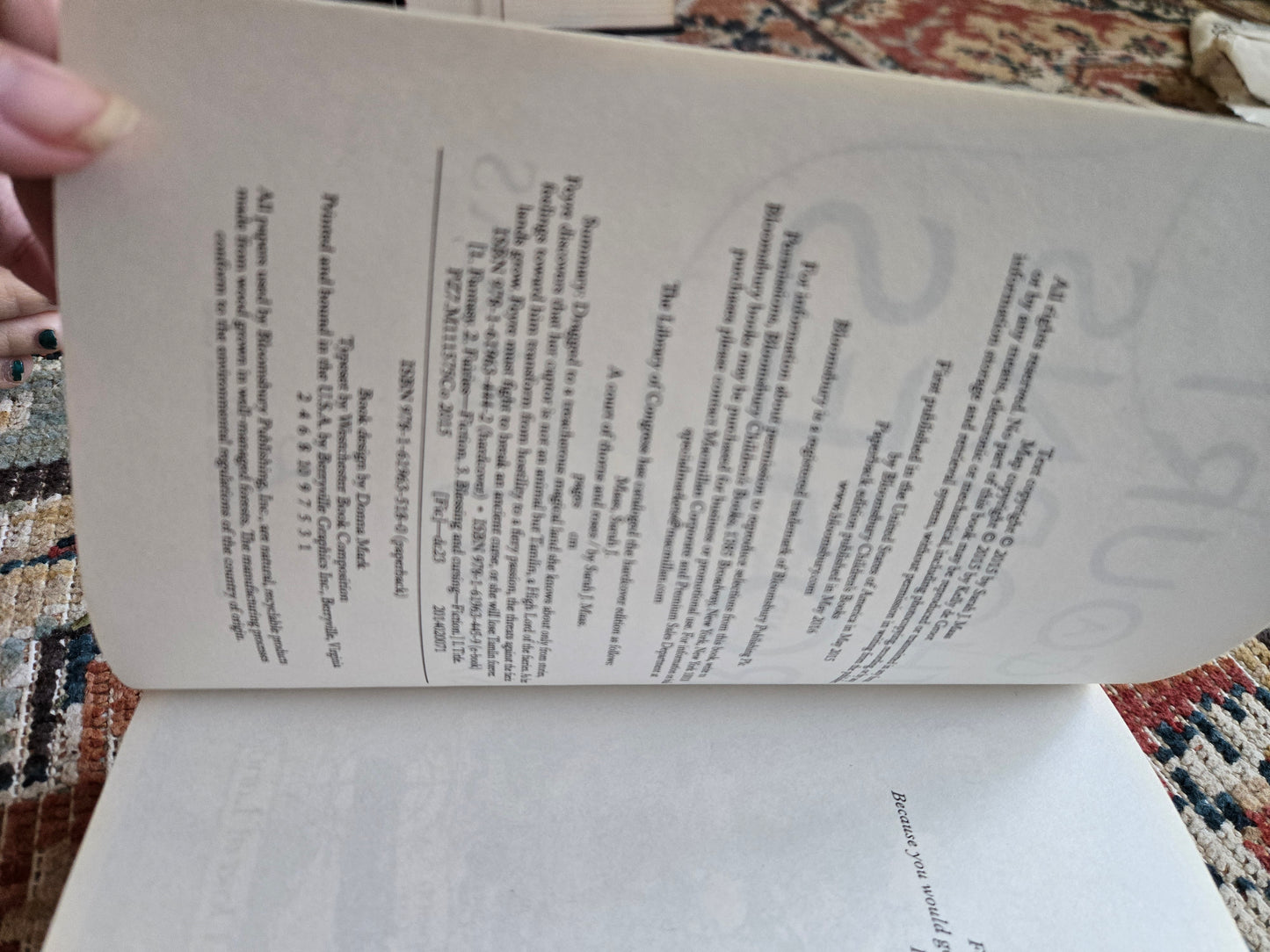 OOP A Court of Thornes and Roses