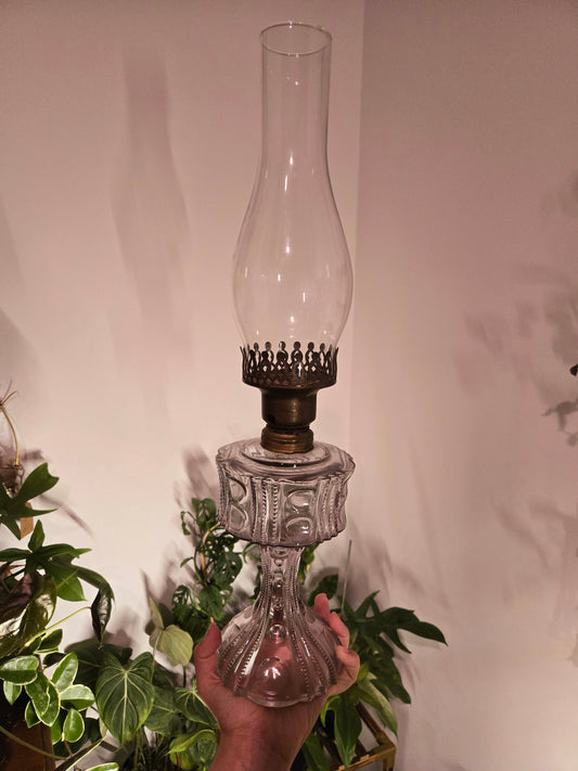 Light Purple Oil Lamp