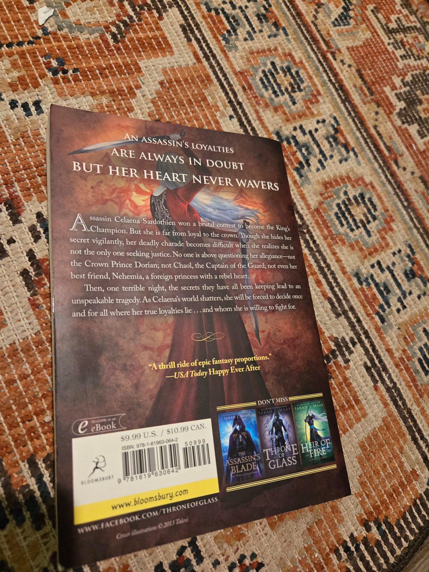 OOP Crown of Midnight by Sarah J Maas