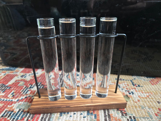 4 Tube Propagation Station with Plants