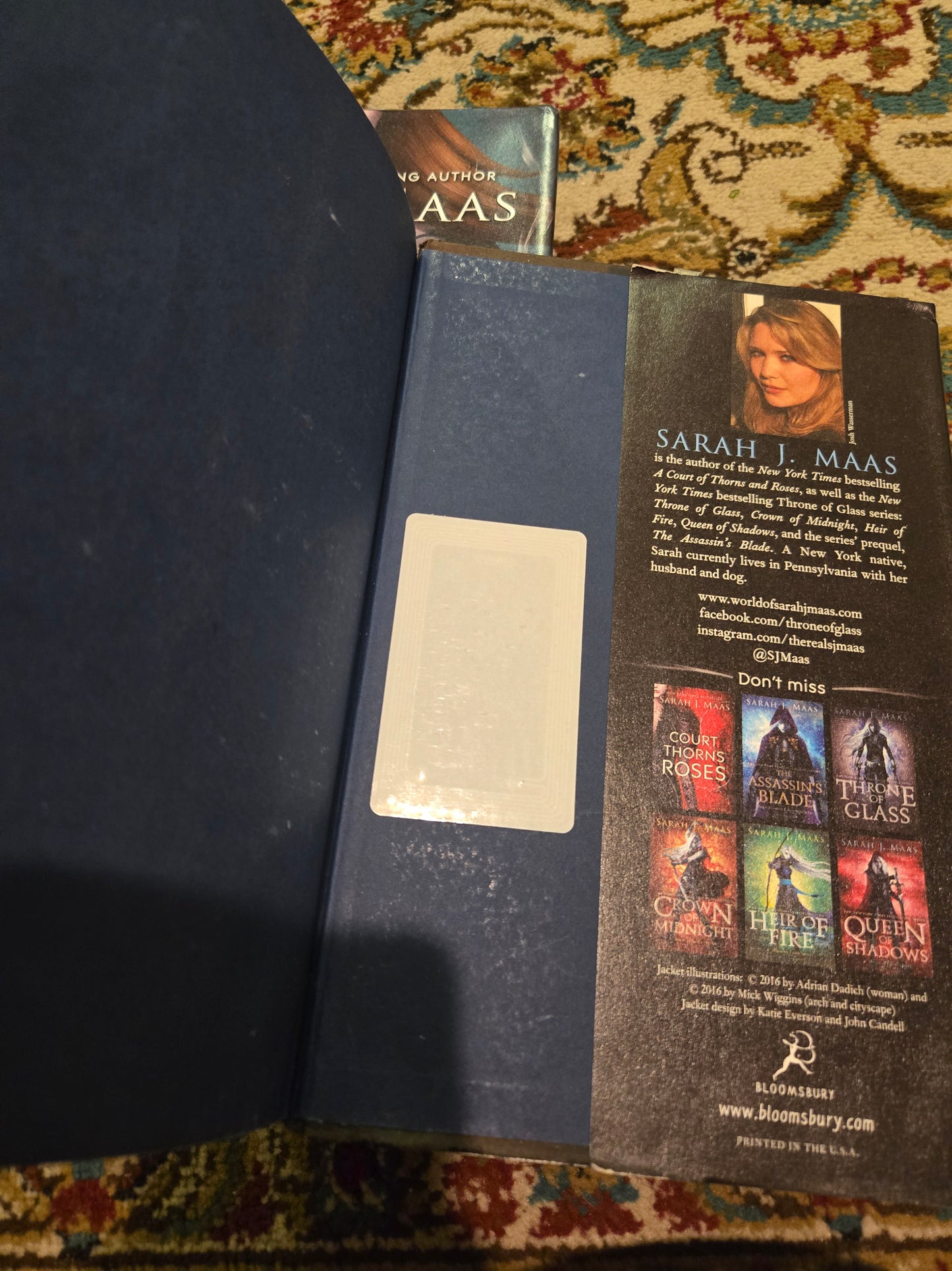 Out of Print Covers: A Court of Thornes and Roses Set 1-3 by Sarah J Maas
