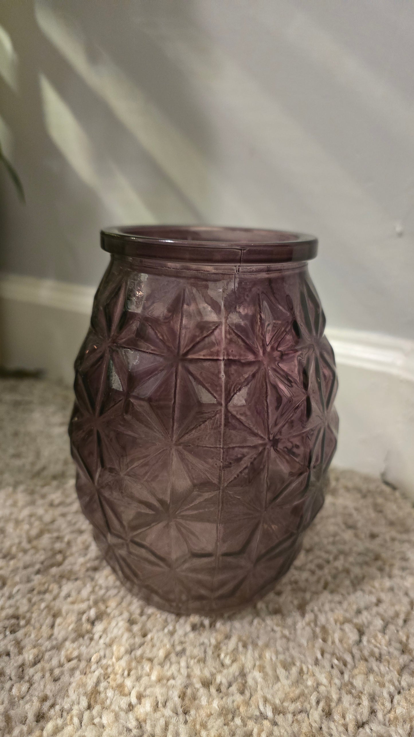 Purple Plant Vase for Arrangement