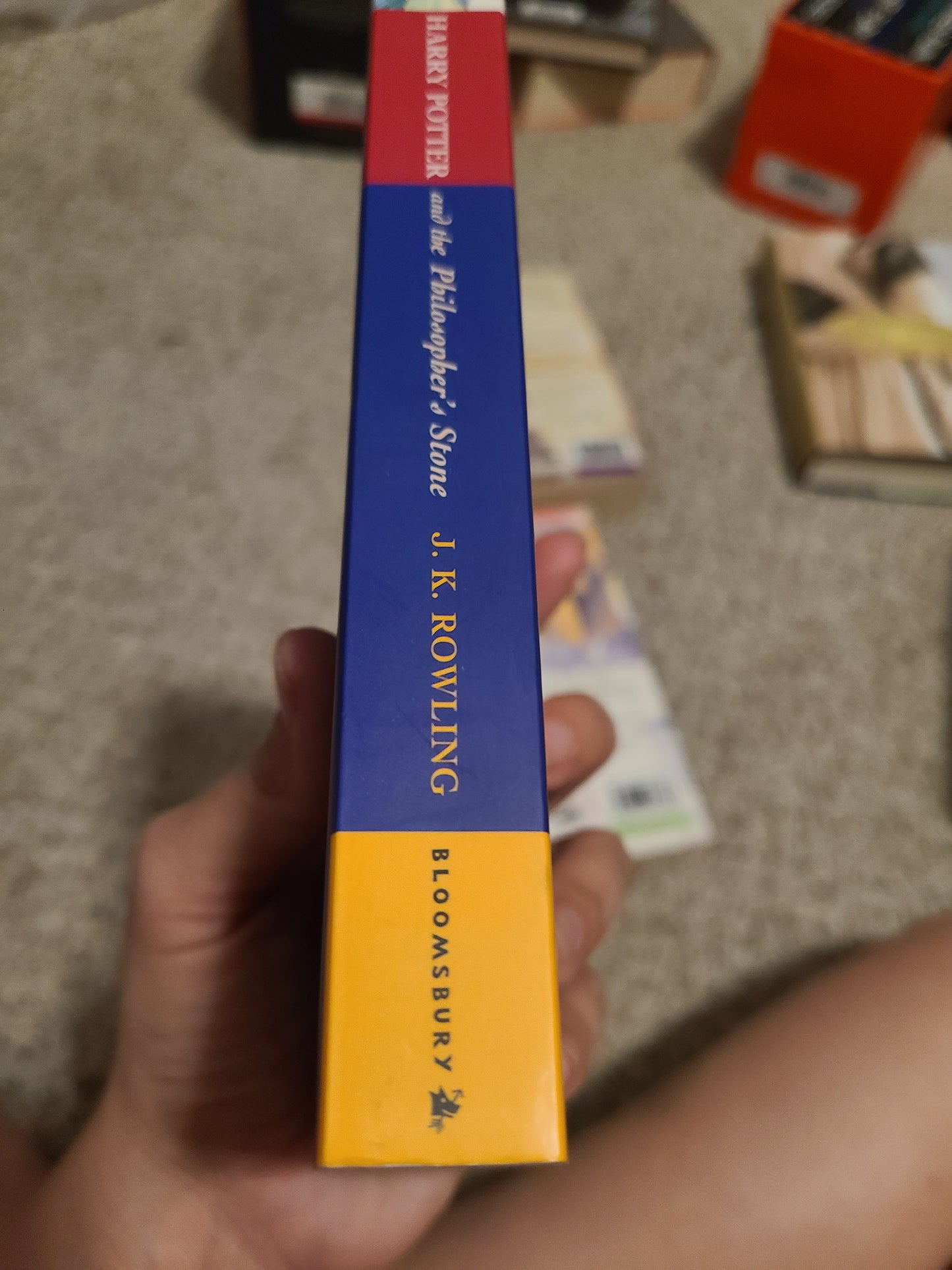 UK Harry Potter Paperbacks plus 2 extras