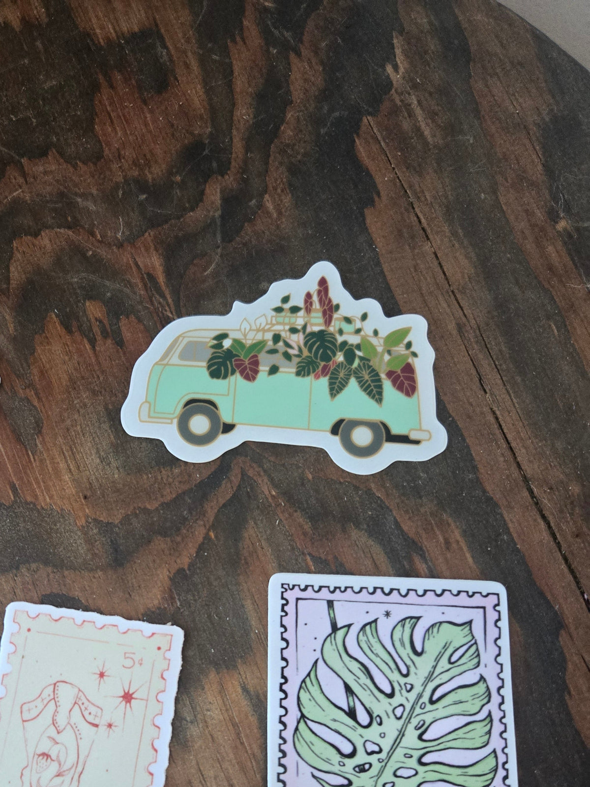 Plant Van Sticker