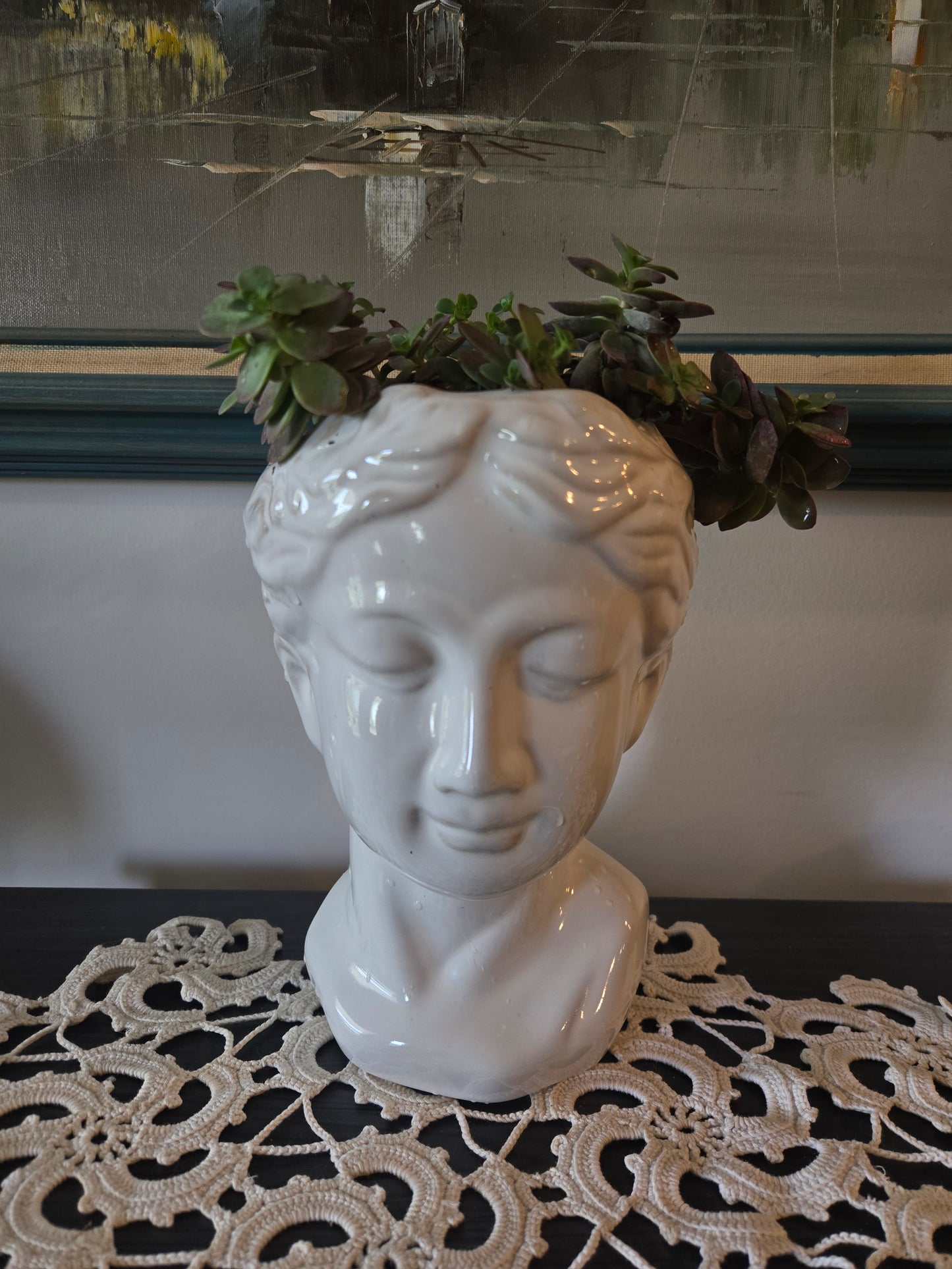 Large Succulent Bust Arrangement