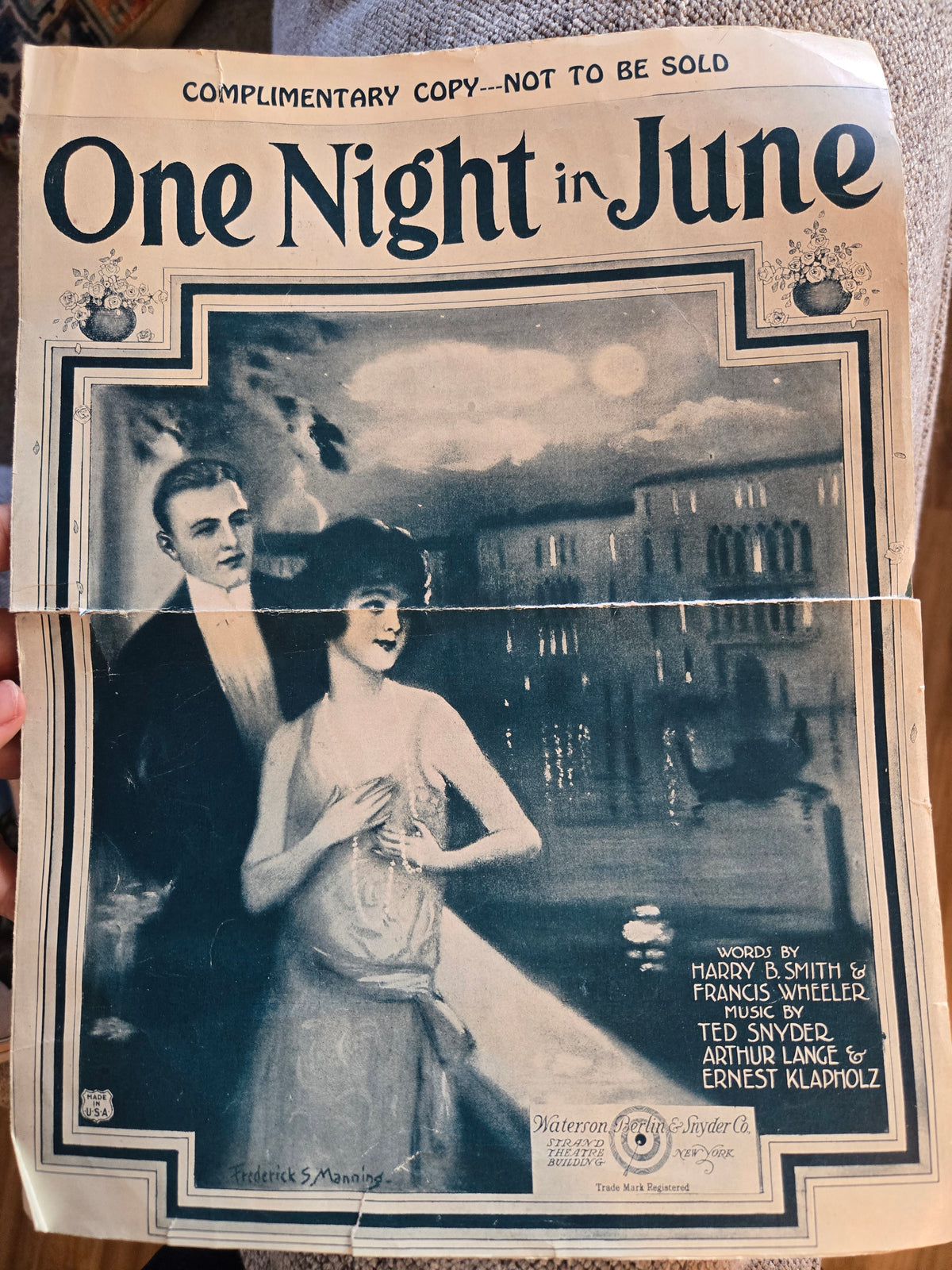 1900s Sheet Music