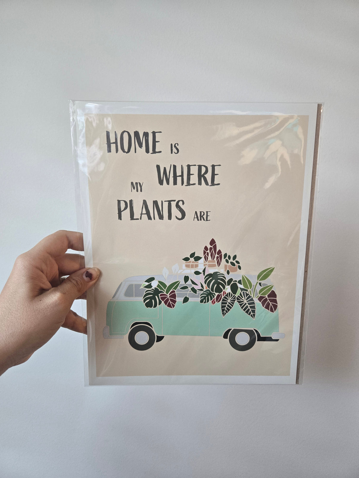 Plant Van Poster