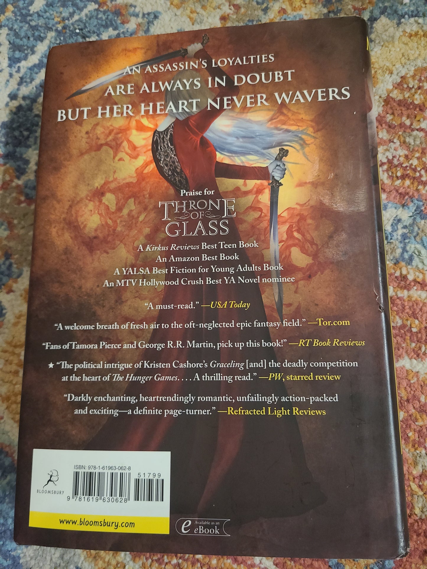 1st 1st Signed Hardback Crown of Midnight by Sarah J Maas