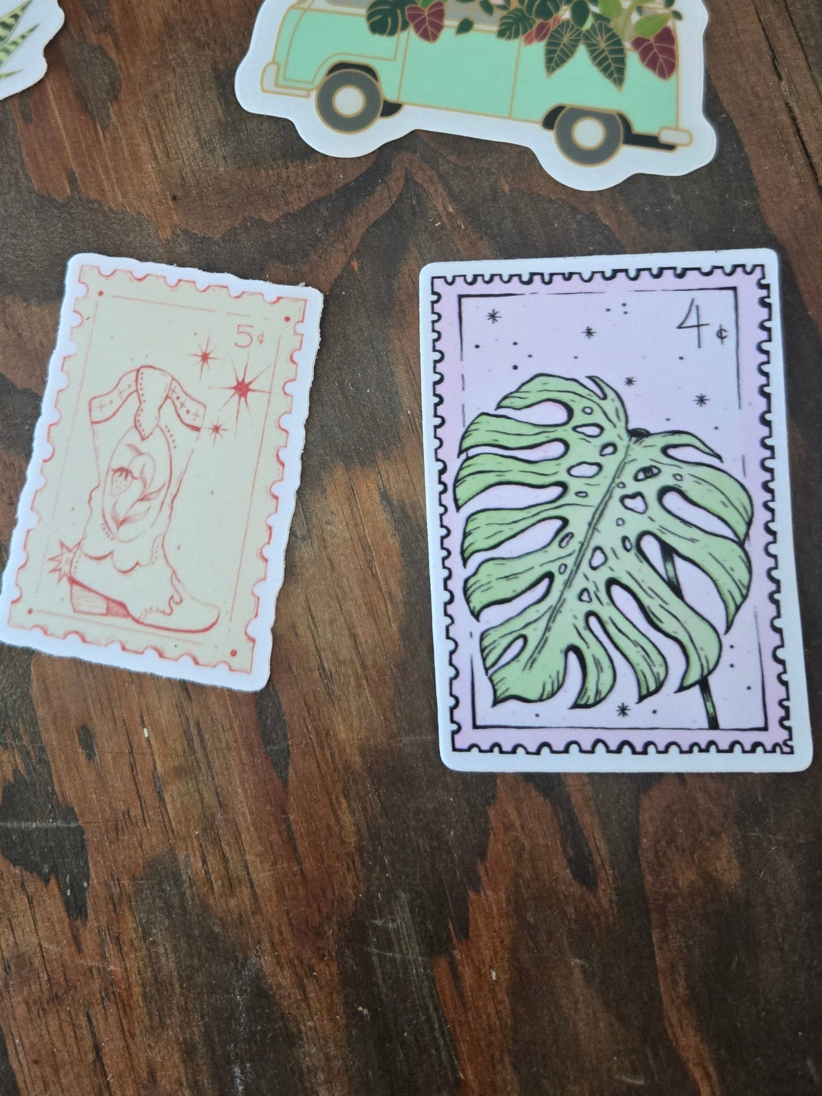 Boot Stamp Sticker