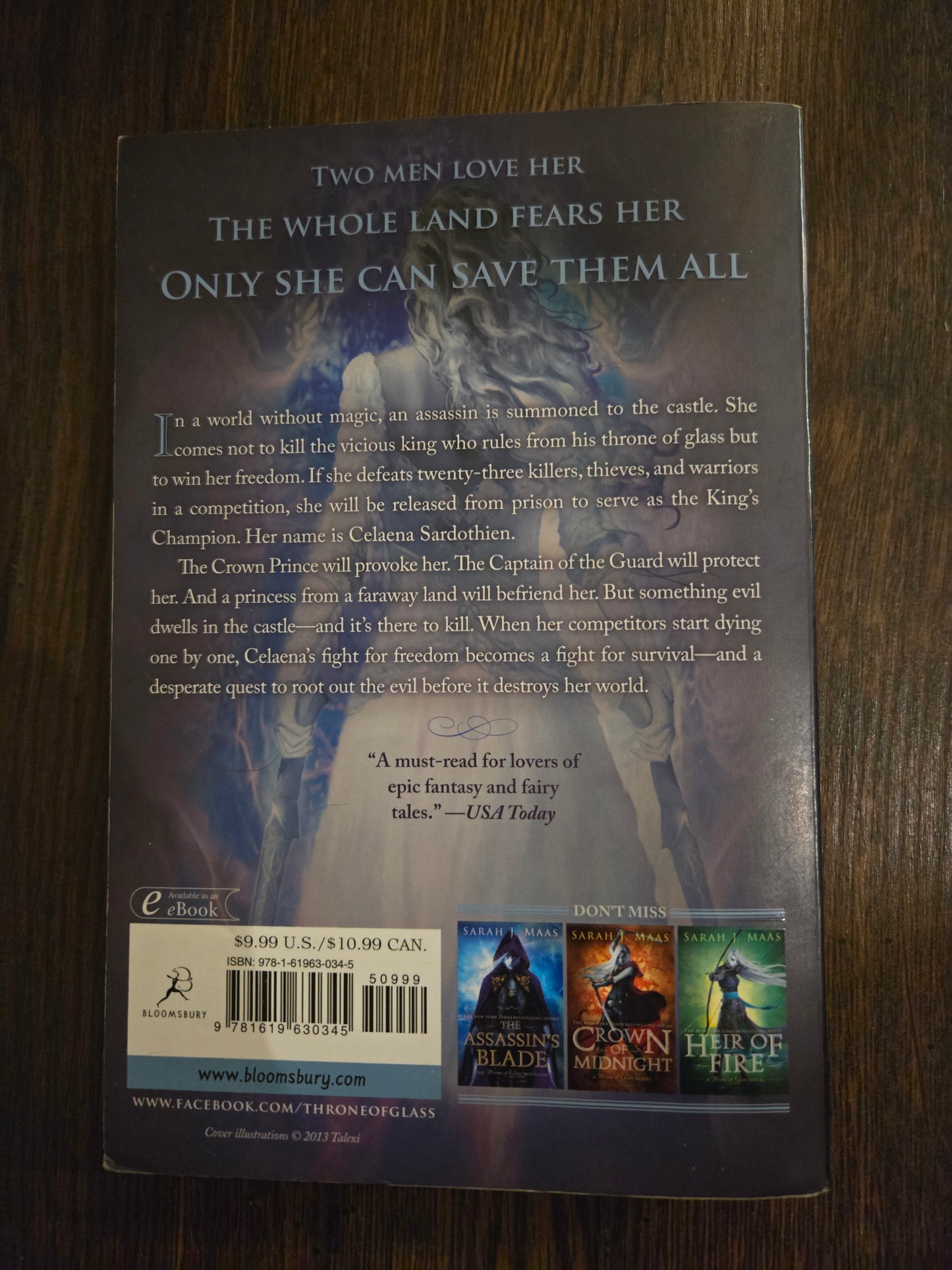 OOP Throne of Glass by Sarah J Maas