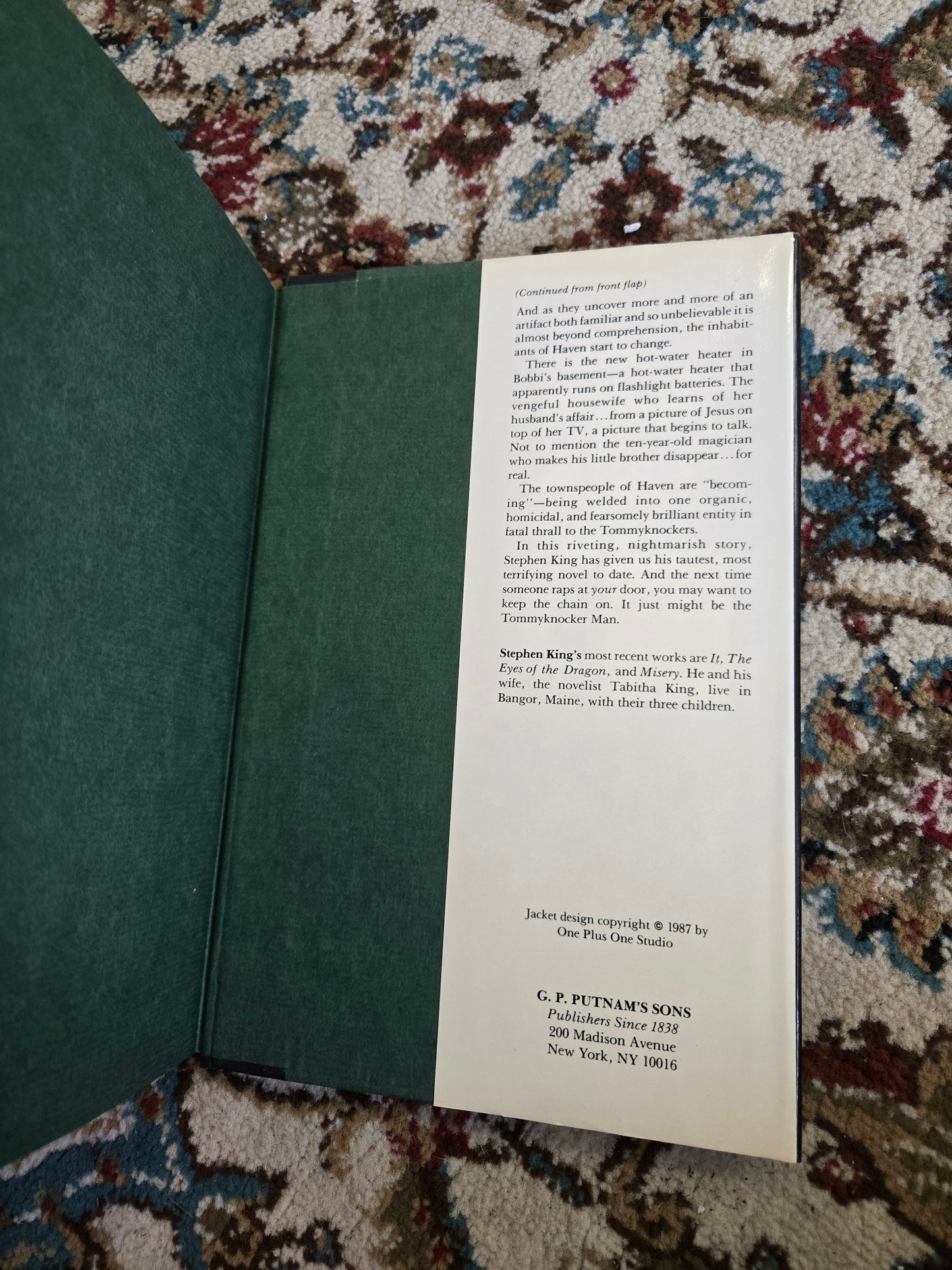 1st Edition The Tommyknockers by Stephen King